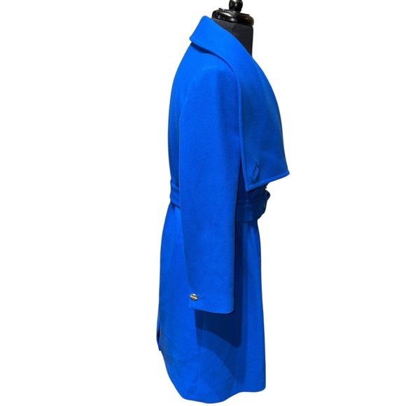Stunning Ted Baker Royal Blue Coat Size 2 US 6 NWOT - Picture 5 of 8